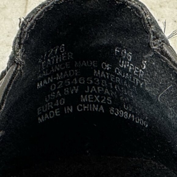 Cobbie Cuddlers Black Leather Upper Zip Comfort Walking Shoes Size 8 Wide - Picture 9 of 14